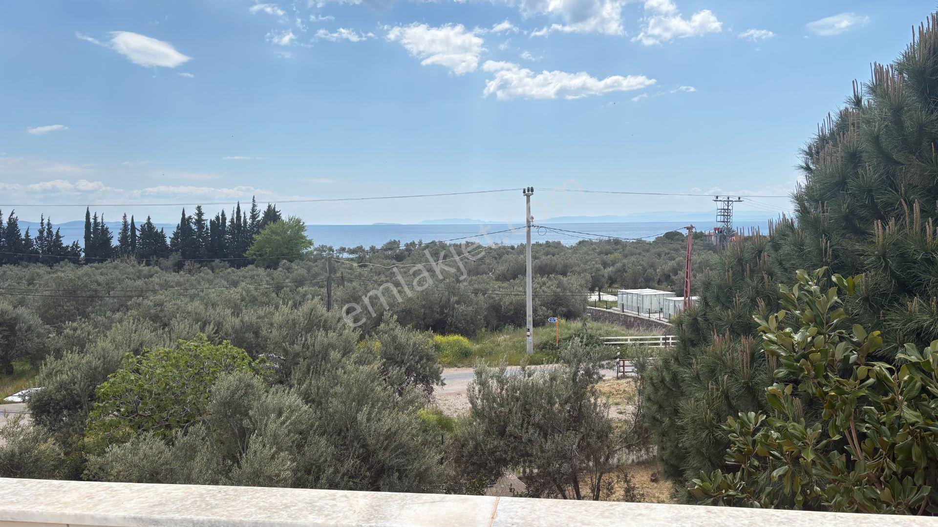 Çanakkale Ayvacık Ahmetçe'de Deniz Manzaralı Satılık Villa - Görsel 27