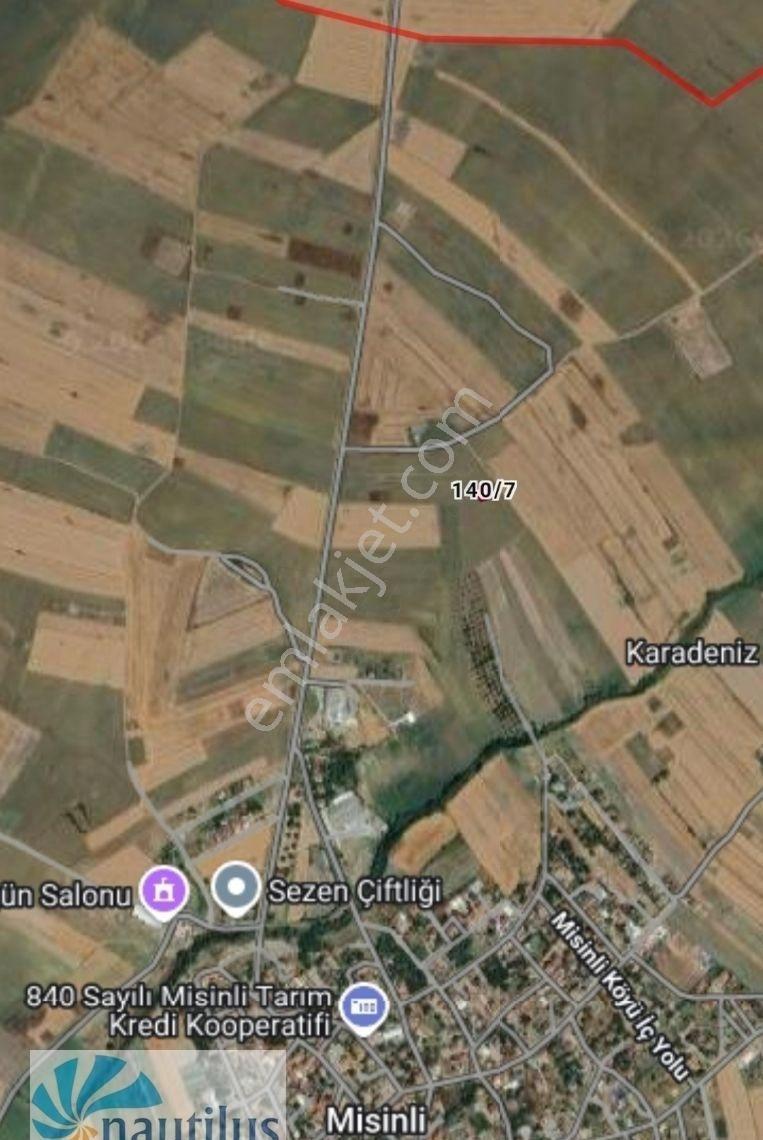 Tekirdağ Ergene Misinli De Satılık Konut İmarlı Arsa