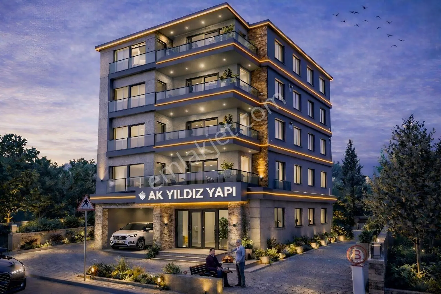 İnşaattan 12 Ay Vadeli Anahtar Teslim Satılık 110m² Daire