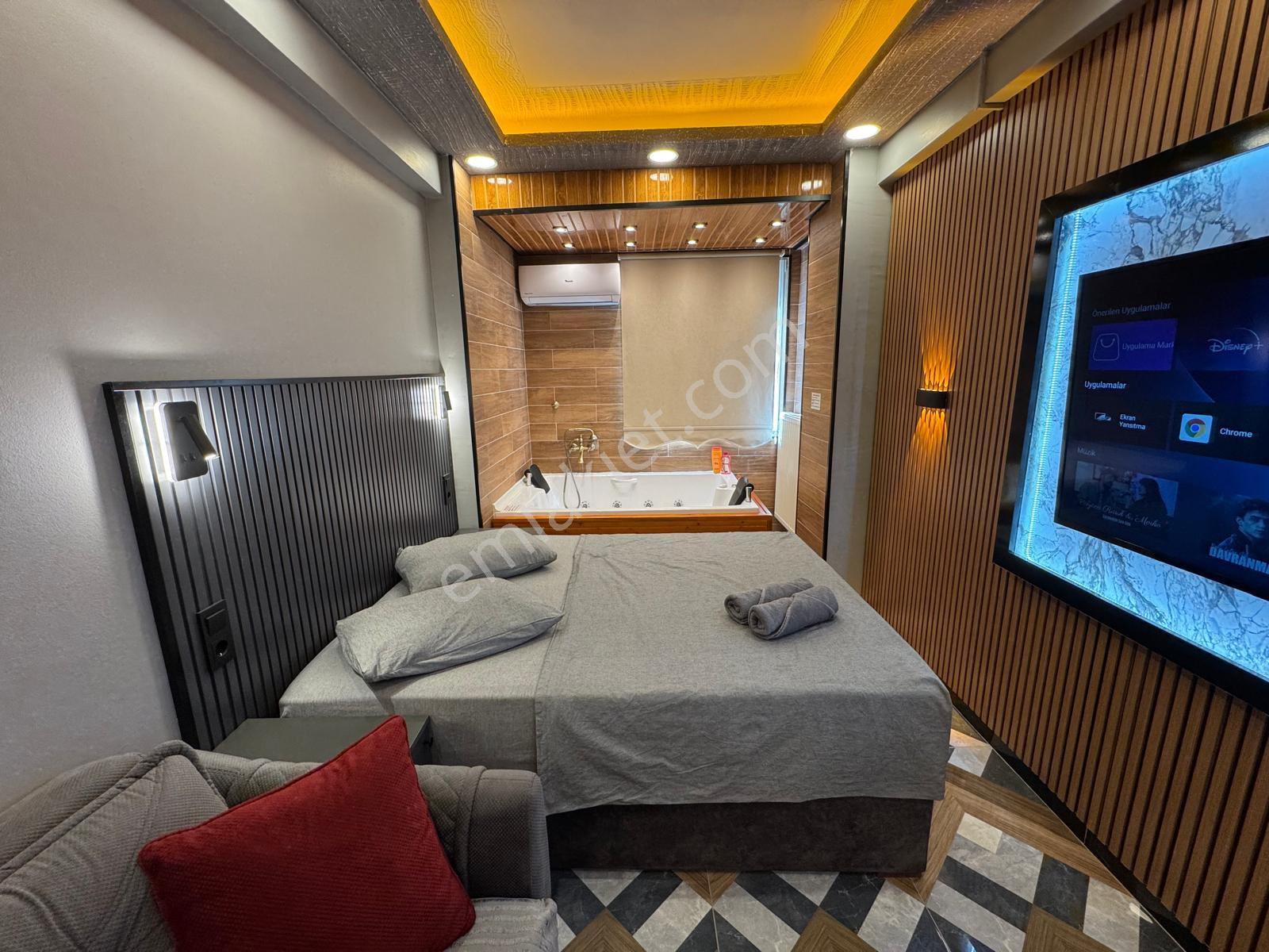 Espark Yanı-klimalı-youtube+netflix Jakuzili-royal Apart Otel- - Görsel 21