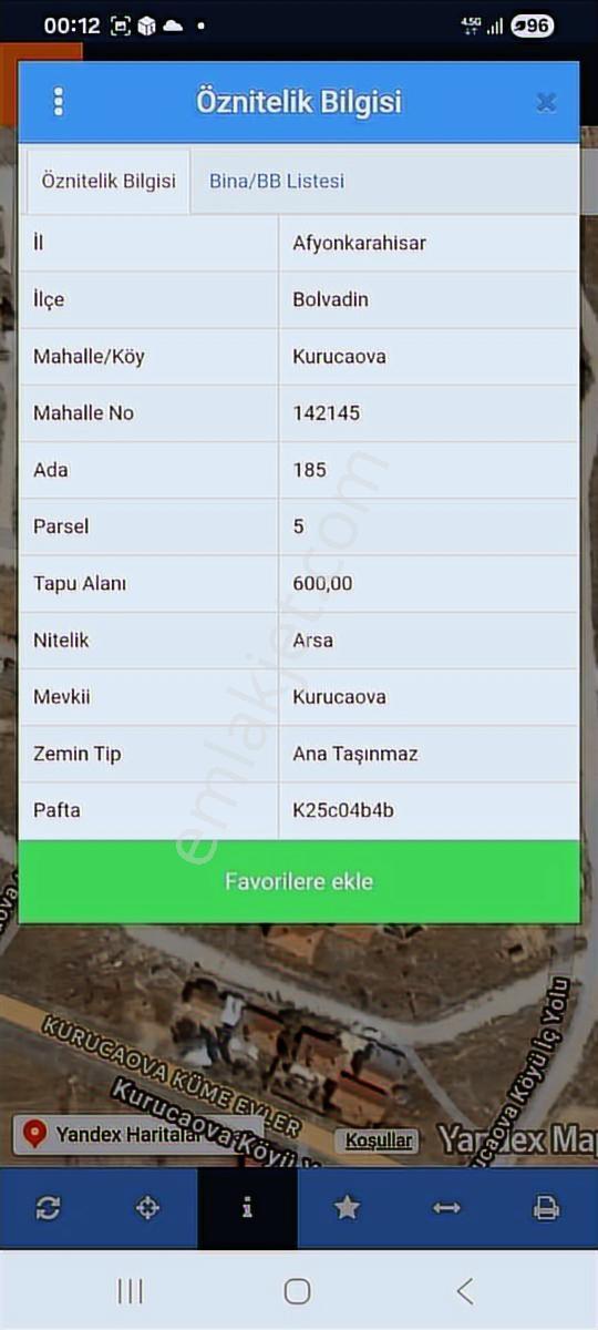 Afyonkarahisar Bolvadin Köyiçi 600 M2 İmarlı Arsa Fırsat Fiyata - Görsel 17