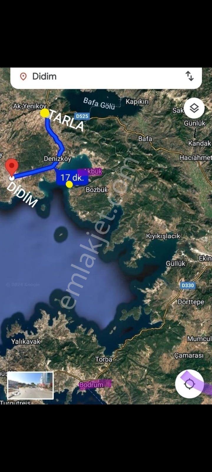 Bodrum Karayoluna Cepheli - Benzinlik Yakını - Yatırım Arazisi - Görsel 7
