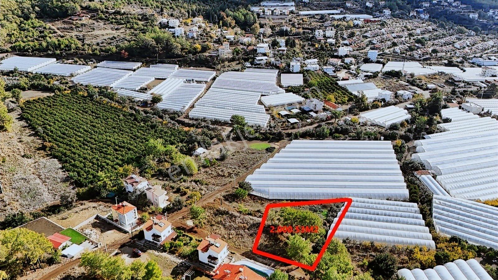Antalya Kumluca Karaöz En Güzel Arsası 5237 M2 Deniz Manzaralı - Görsel 3