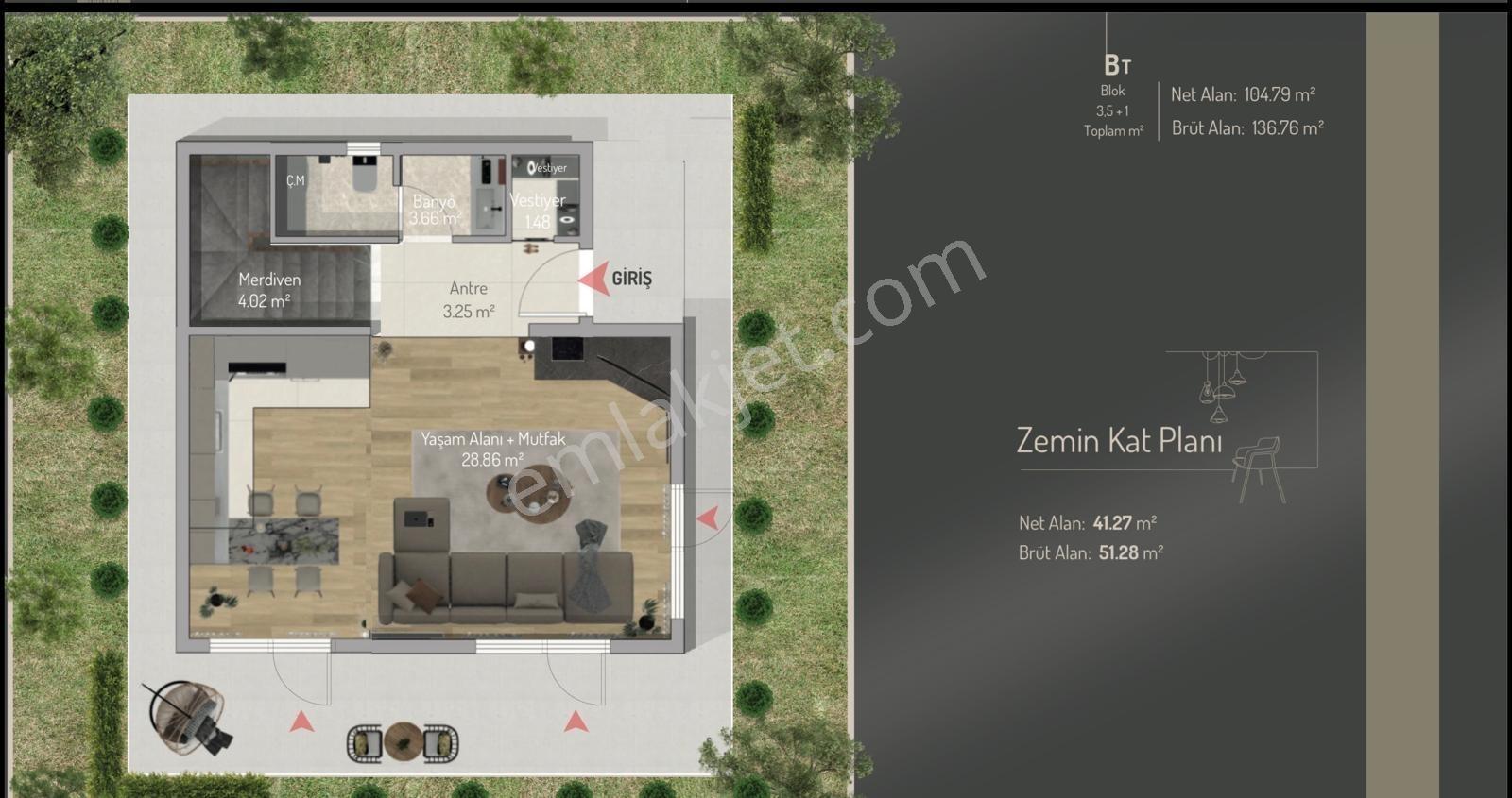 İzmir Çandarlı 3,5+1 Satılık Ultra Lüx Villa - Görsel 7