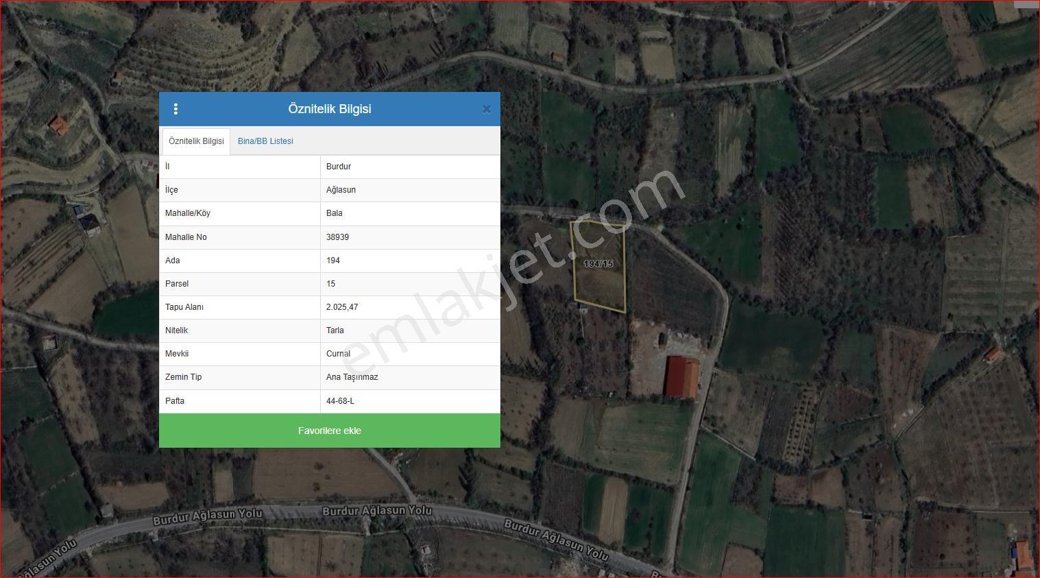Ağlasun Bala Mahallesi Satılık Fırsat Arazi - Görsel 35