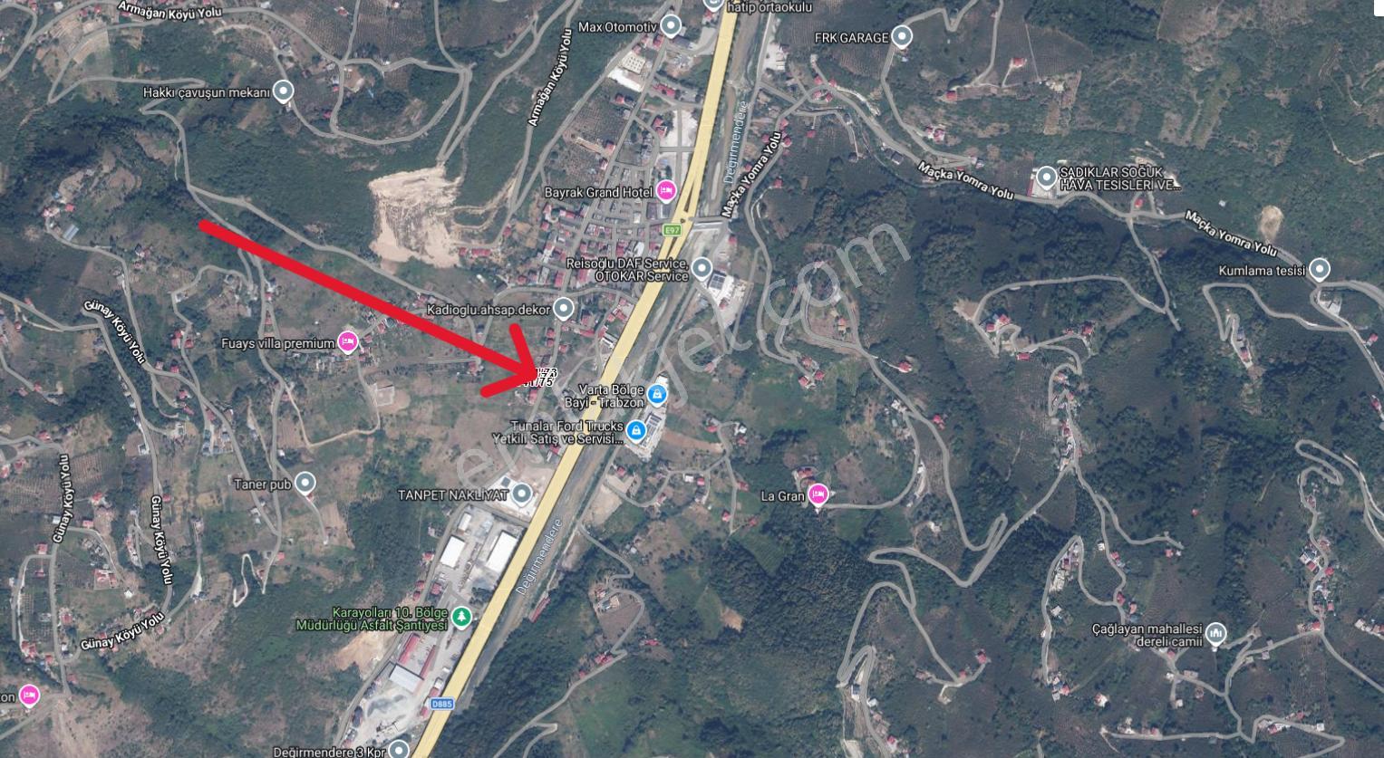 Trabzon Maçka Günay'da Kiralık Arsa - Görsel 20