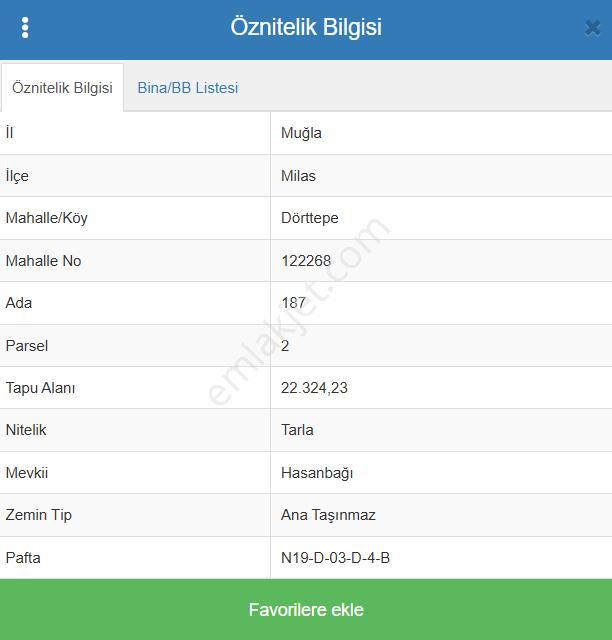 Milas Dörttepe Mevkiinde Ağaoğlu'na Komşu Yatırımlık Tarla - Görsel 23
