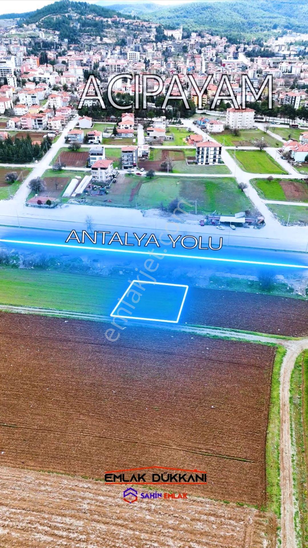 Antalya Karayolu’na Sıfır | 510 M² | Bodrum + 5 Kat İmarlı Satılık Ticari Arsa