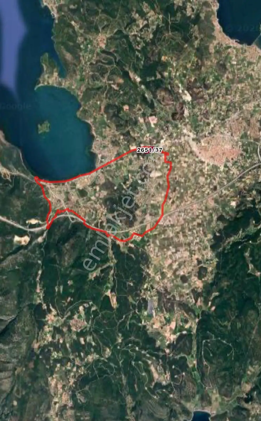 Urla İçmeler’de Satılık Hısselı Tarla | 434 M² Pay - Görsel 2