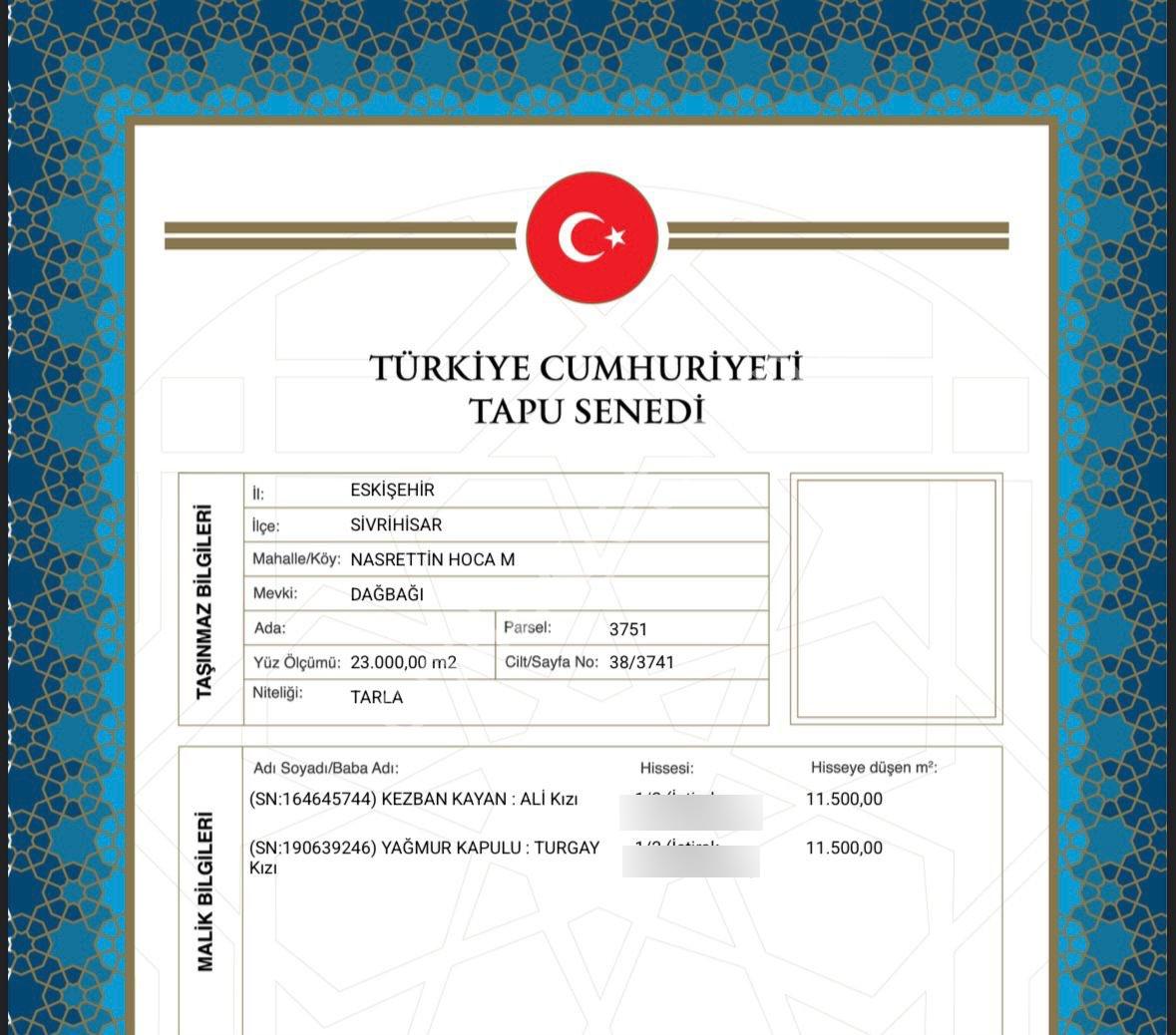Eskişehir-sivrihisar Nasrettin Hocada Satılık Araziler Ticari Pontansiyeli Yüksek Tarlalar - Görsel 5