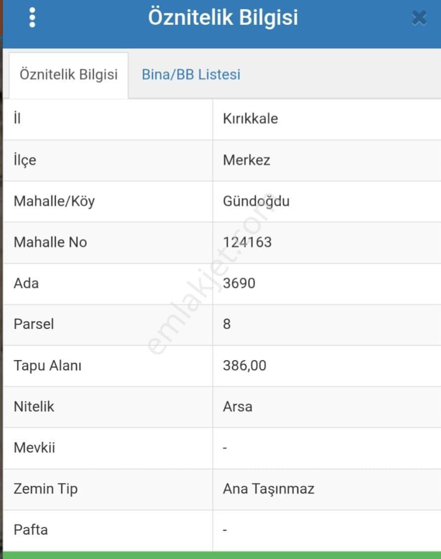 Kırıkkale Gündoğdu Mahallesi Satılık Arsa - Görsel 4