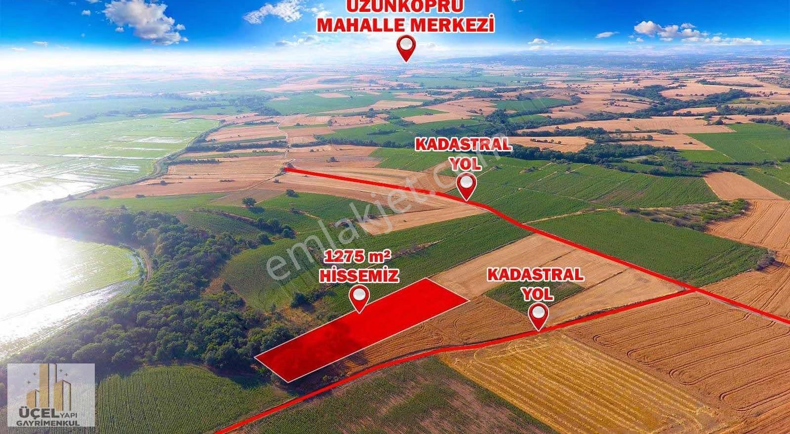 Uzunköprü Başağıl'da 1.275 M² Kadastral Yolu Olan Satılık Arsa - Görsel 7