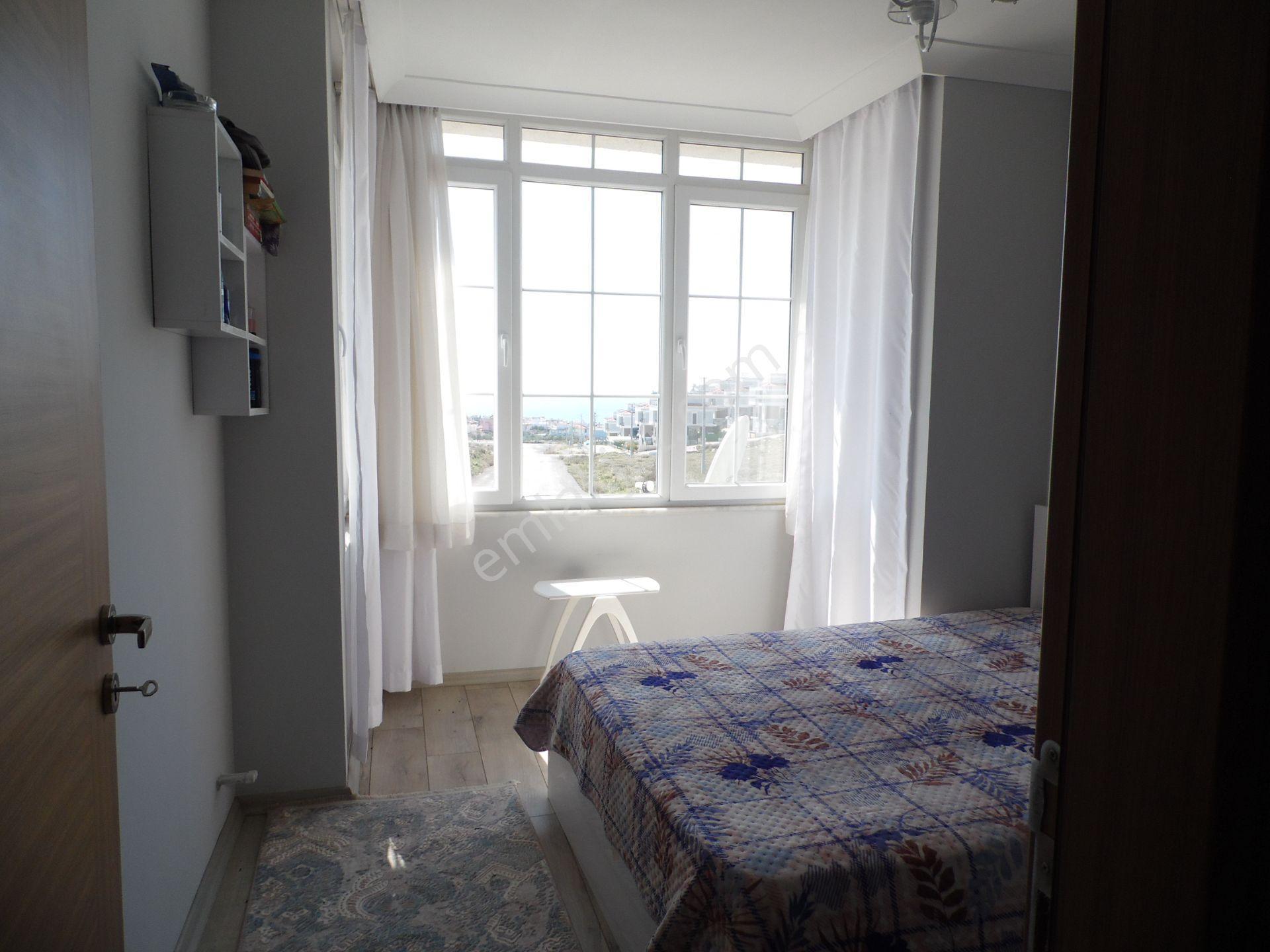 İzmir Seferihisar Akarca'da Deniz Manzaralı Dubleks Villa Satılık - Görsel 22
