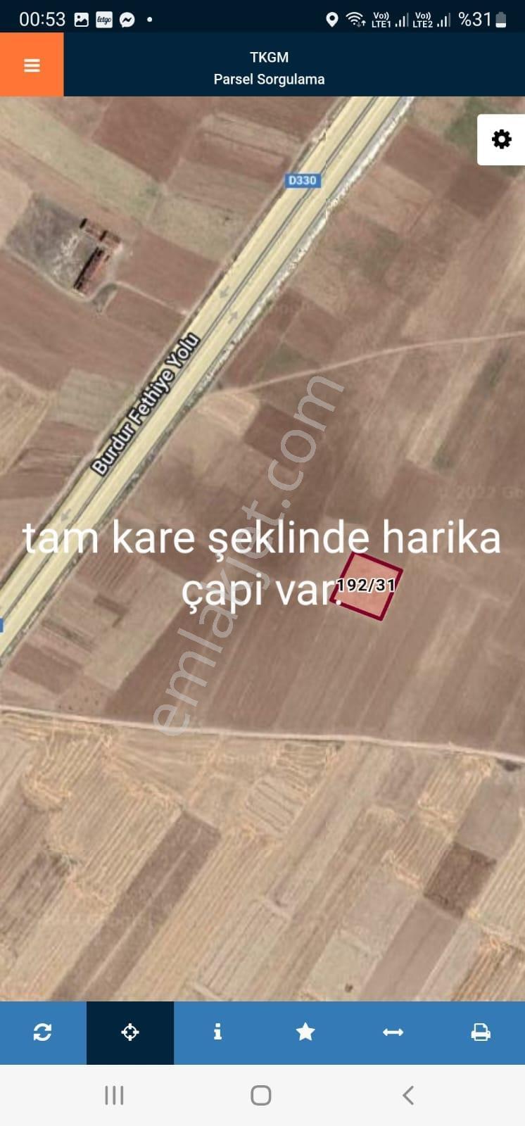 Burdur Karamanlı Mürseller Satılık Tarla No.20594 - Görsel 4