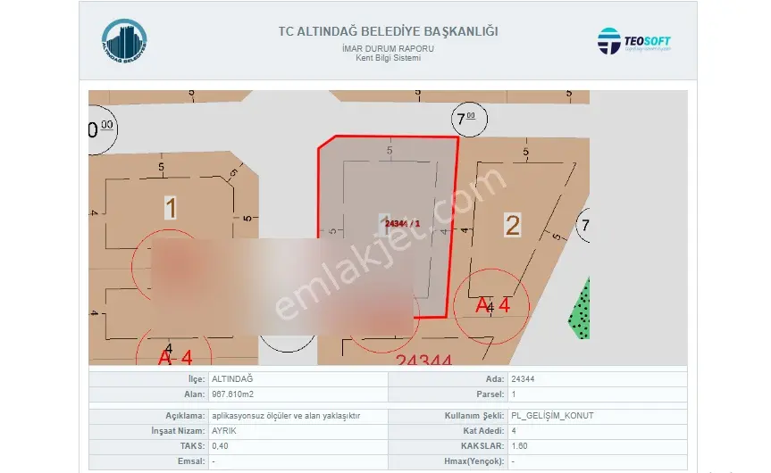 Önder Selçuk Caddesine Üç Parsel Konut İmarlı Hisseli 74 M² Satılık Arsa - Görsel 2