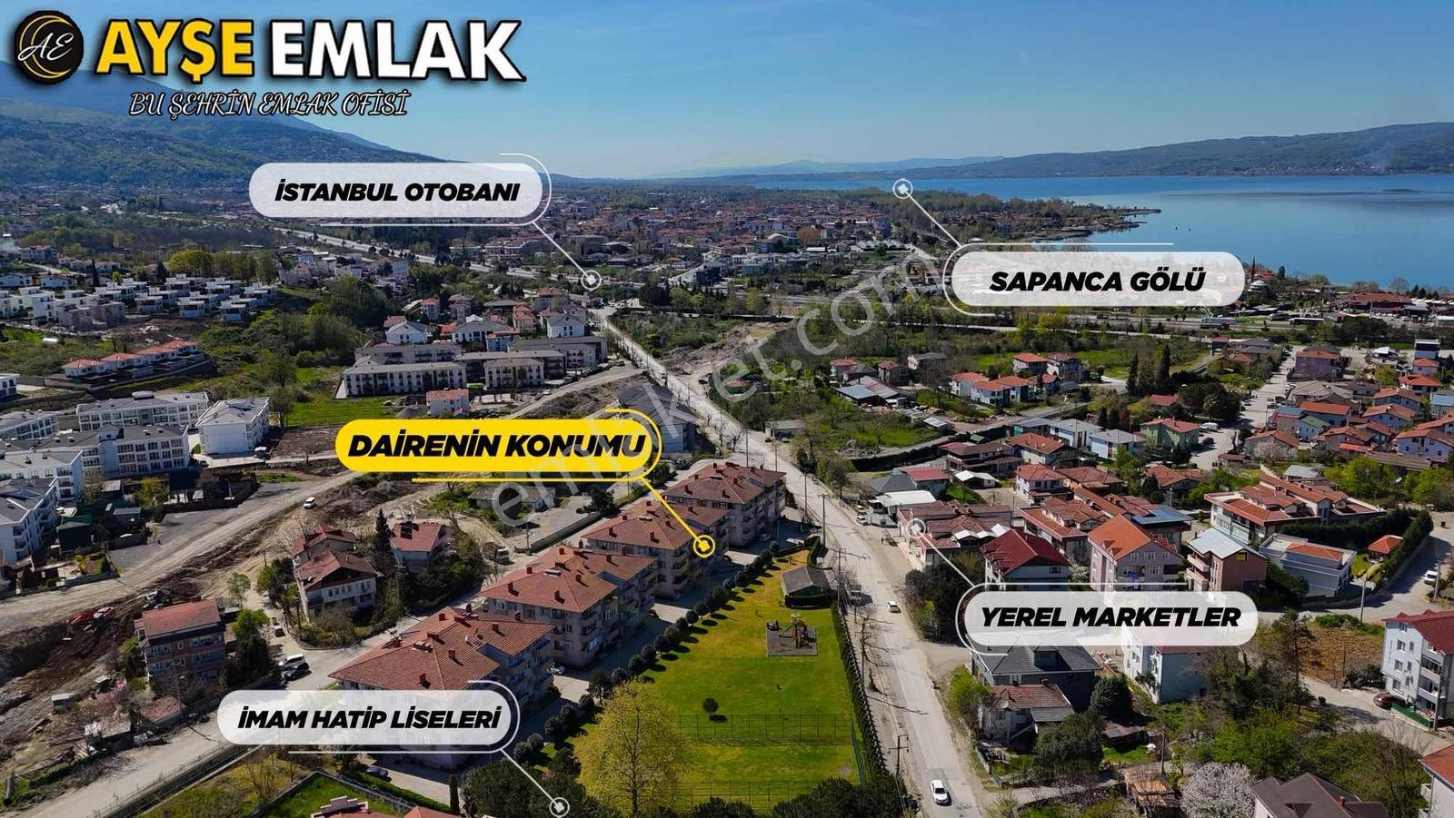 Ayşe Emlak'tan Sapanca Ünlücede 2+1 Kiralık Daire