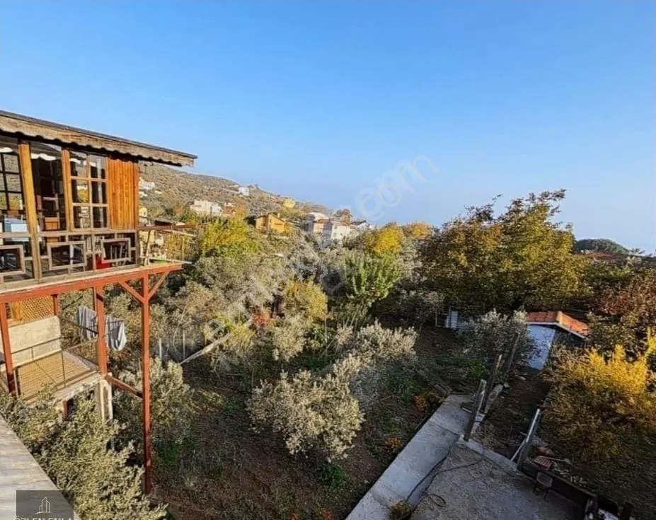 Erdek Tatlısu Tanaşa Bölgesinde Enfes Deniz Manzaralı Yazlık - Görsel 4