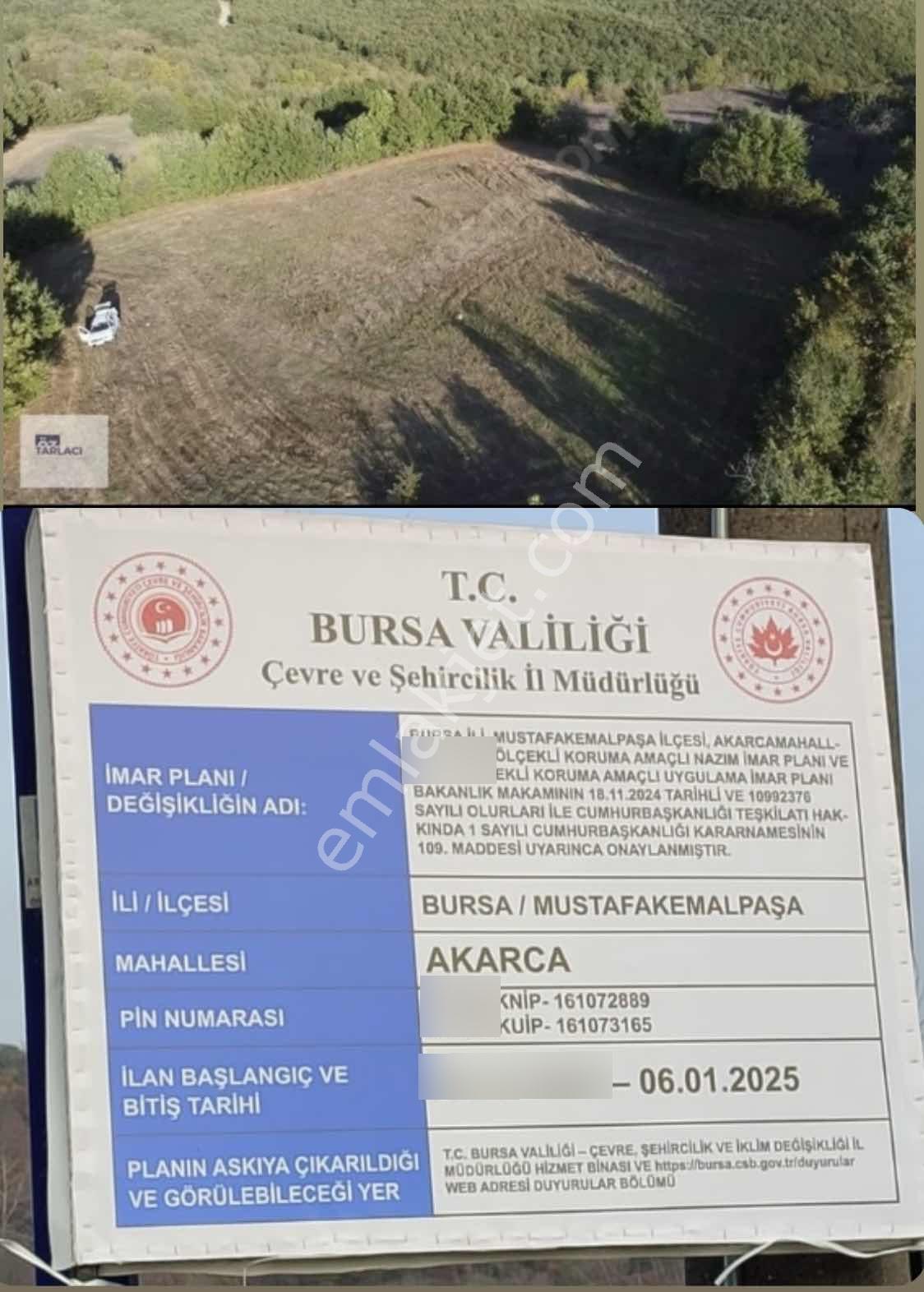 Öztarlacıdan Akarca Mahallesi 7400m² Turizm İmarlı - Görsel 3