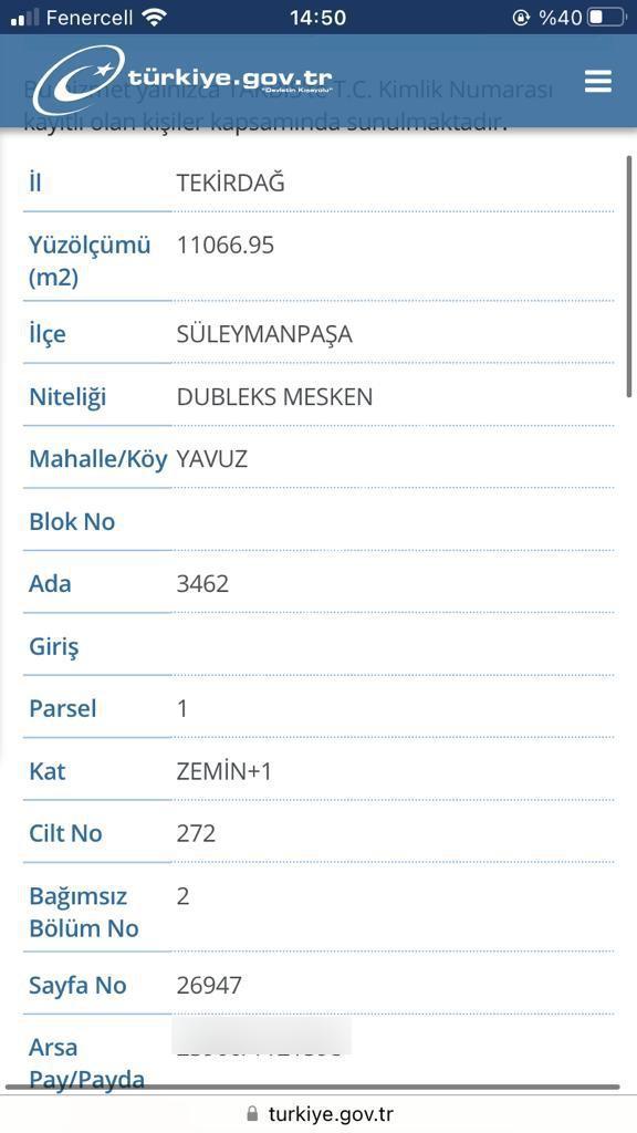 Tekirdağ Süleymanpaşa Satılık Yatırmlık İmarlı Villa Arsası - Görsel 2