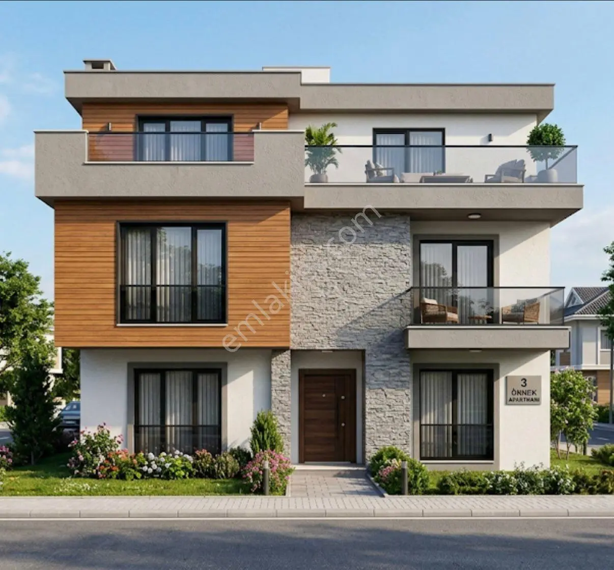 Kuyucak Merkezde 3 Kat İmarlı Arsa
