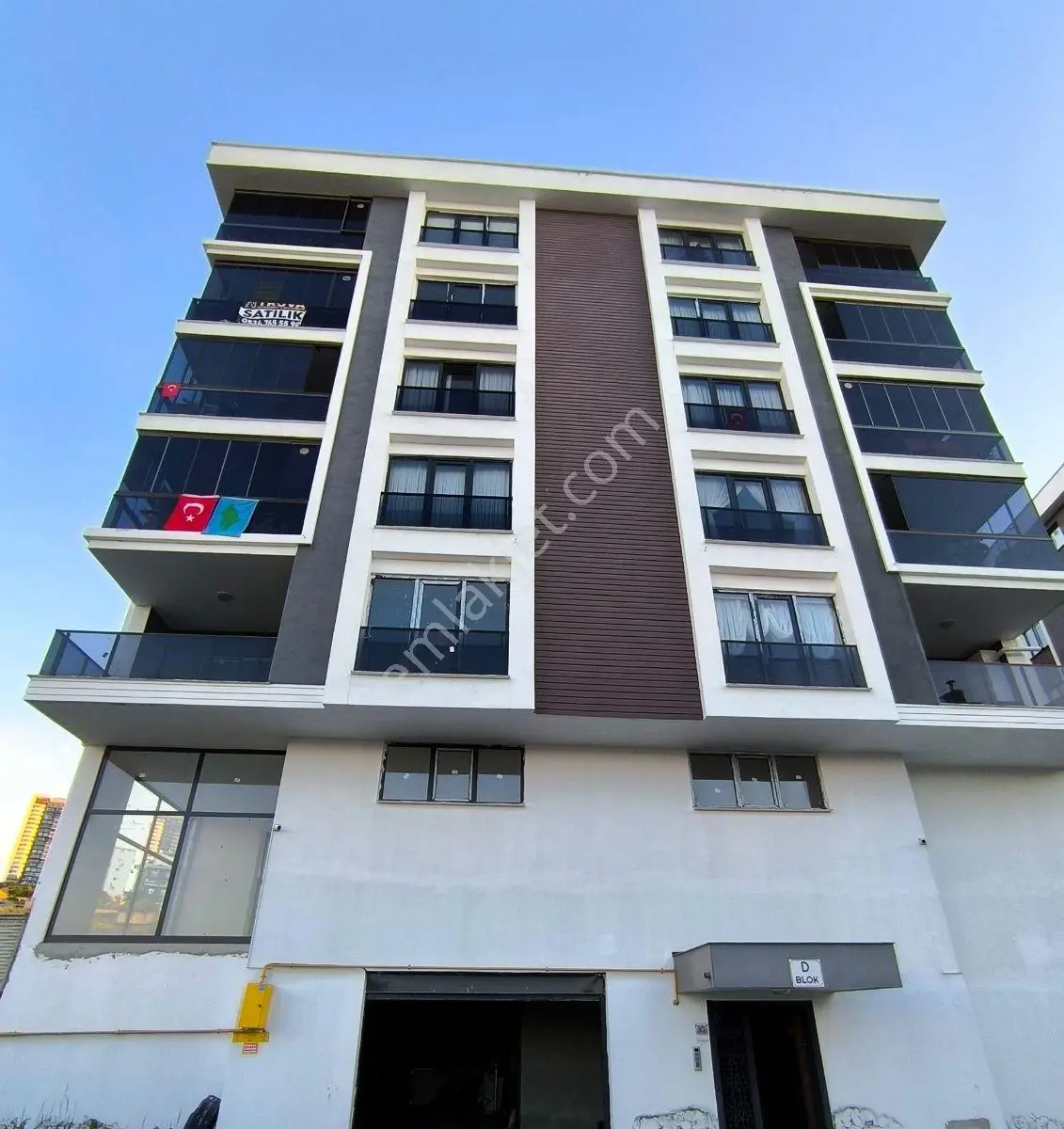 Atakum Mevakent Sitesinde Deniz Manzaralı 3+1 Kiralık Daire - Görsel 14