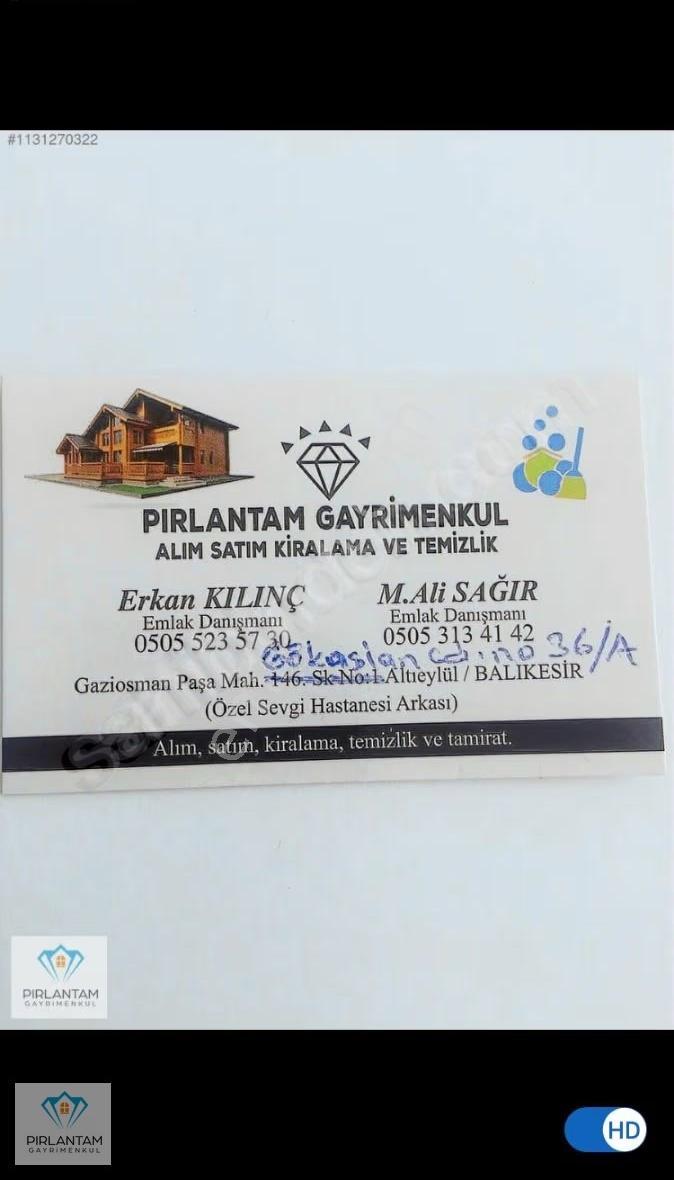 Balıkesir Altıeylül Gop Mh Adliye Yakın 3+1 Yüksek Giriş Pırlant - Görsel 2