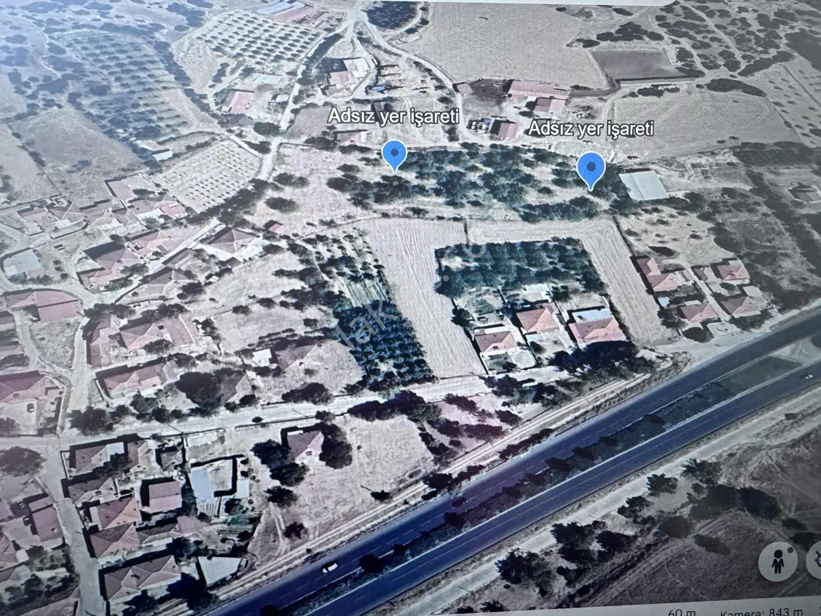 Denizli Merkeze 35 Km Mesafede Hobi Bahçesi Fiyatına Konut Arsa