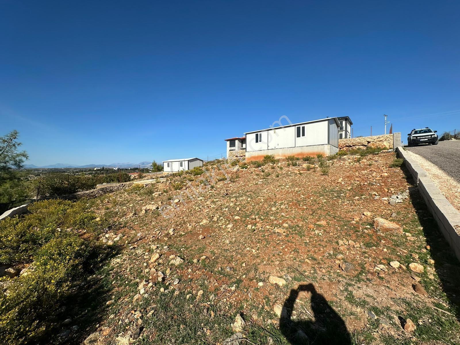 Manavgat Hacısali Mah. 619m2 Deniz Manzaralı Köşe Başı Yolu Olan Villa Arsası - Görsel 13