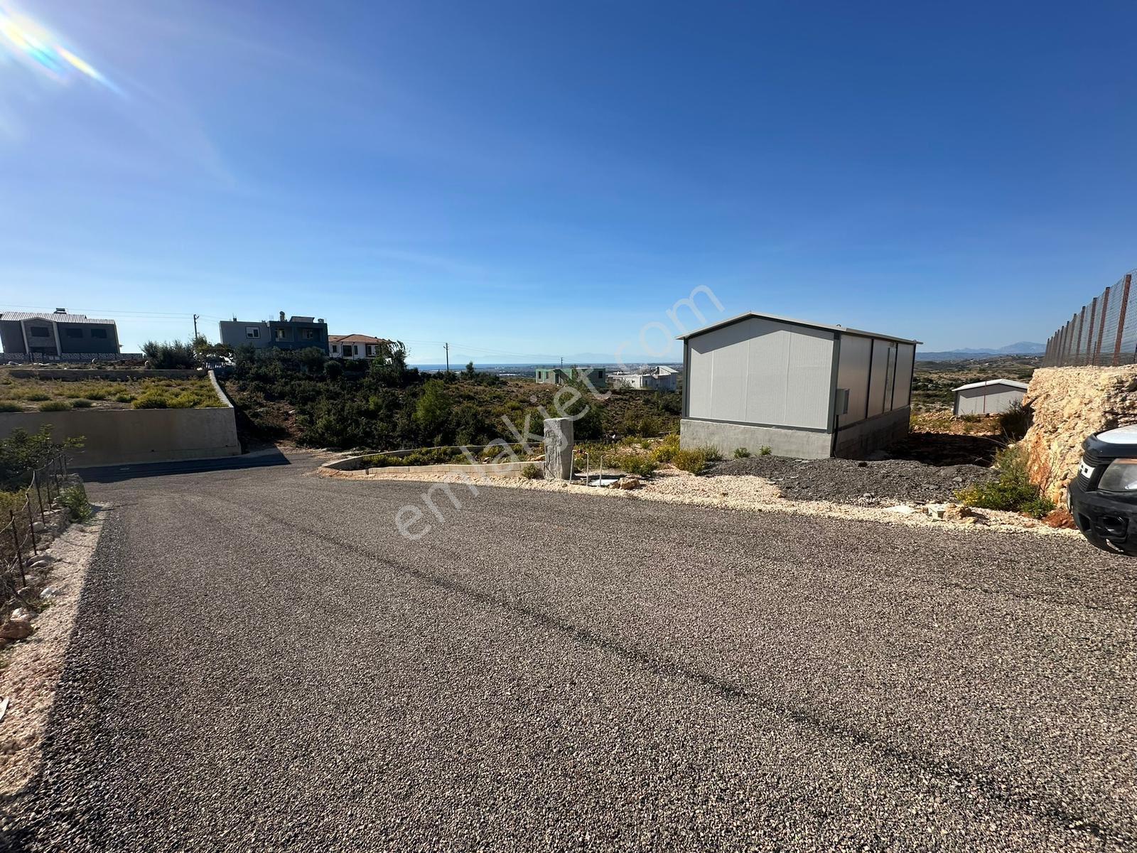 Manavgat Hacısali Mah. 619m2 Deniz Manzaralı Köşe Başı Yolu Olan Villa Arsası - Görsel 8