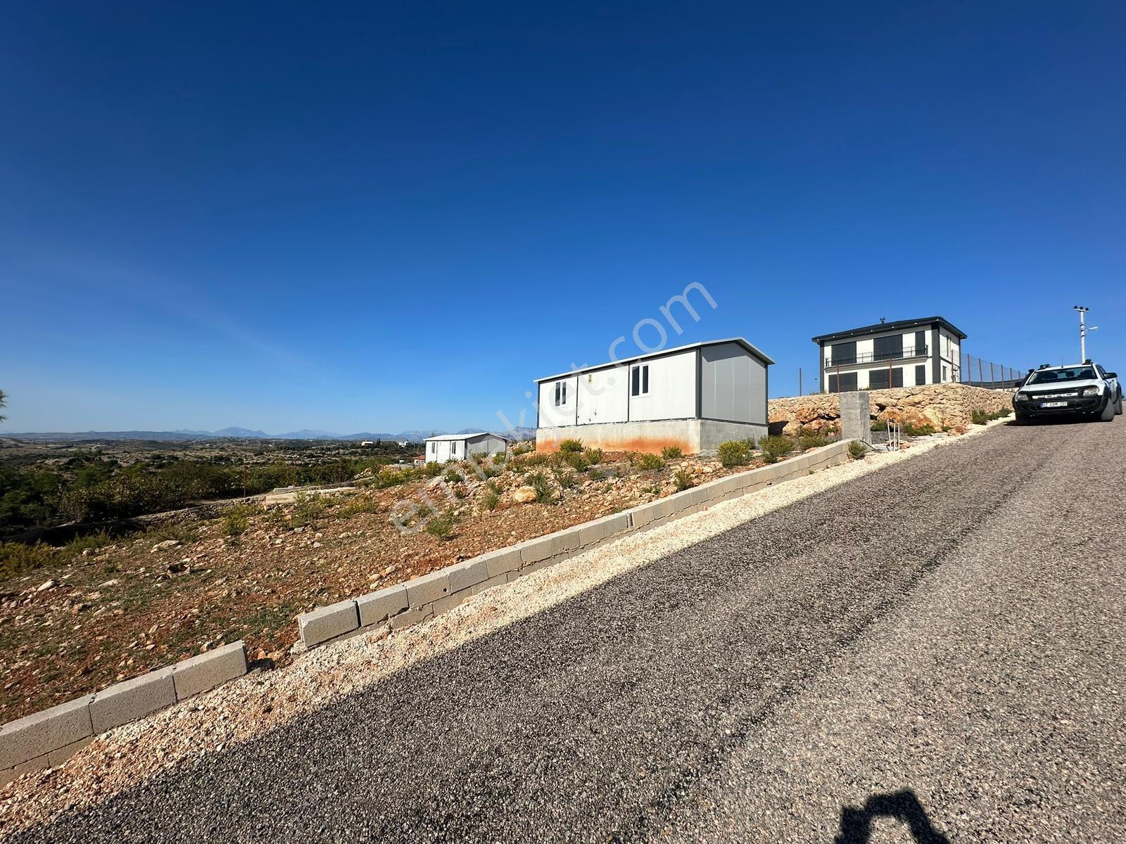 Manavgat Hacısali Mah. 619m2 Deniz Manzaralı Köşe Başı Yolu Olan Villa Arsası - Görsel 9