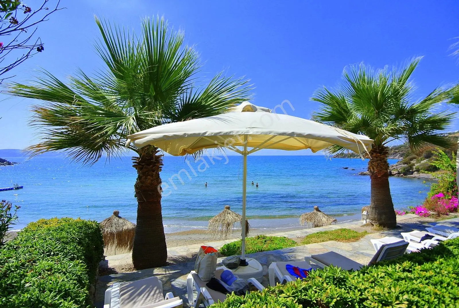 Bodrum Beach Resort Özel Plajlı Sitede Eşyalı Büyük Tip Daire - Görsel 3