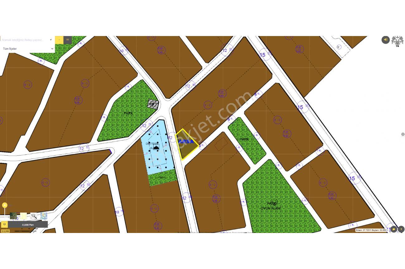 İsmil De Tatil Köyüne Yakın Yatırıma Uygun Hesaplı 2 Kat İmarlı Arsa