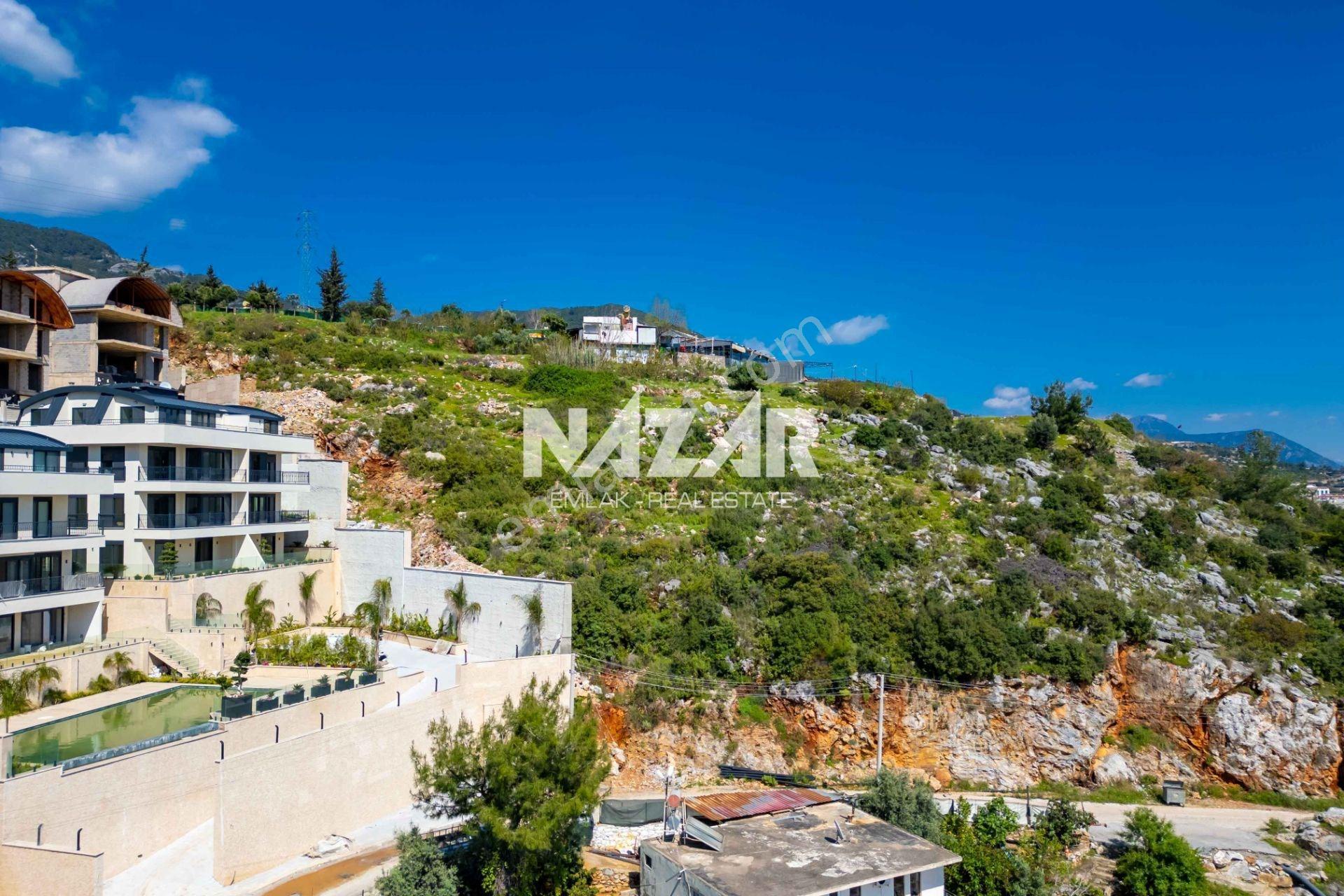 Alanya Tepe’de 1.441 M² Satılık Deniz Manzaralı İmarlı Arsa - Görsel 8