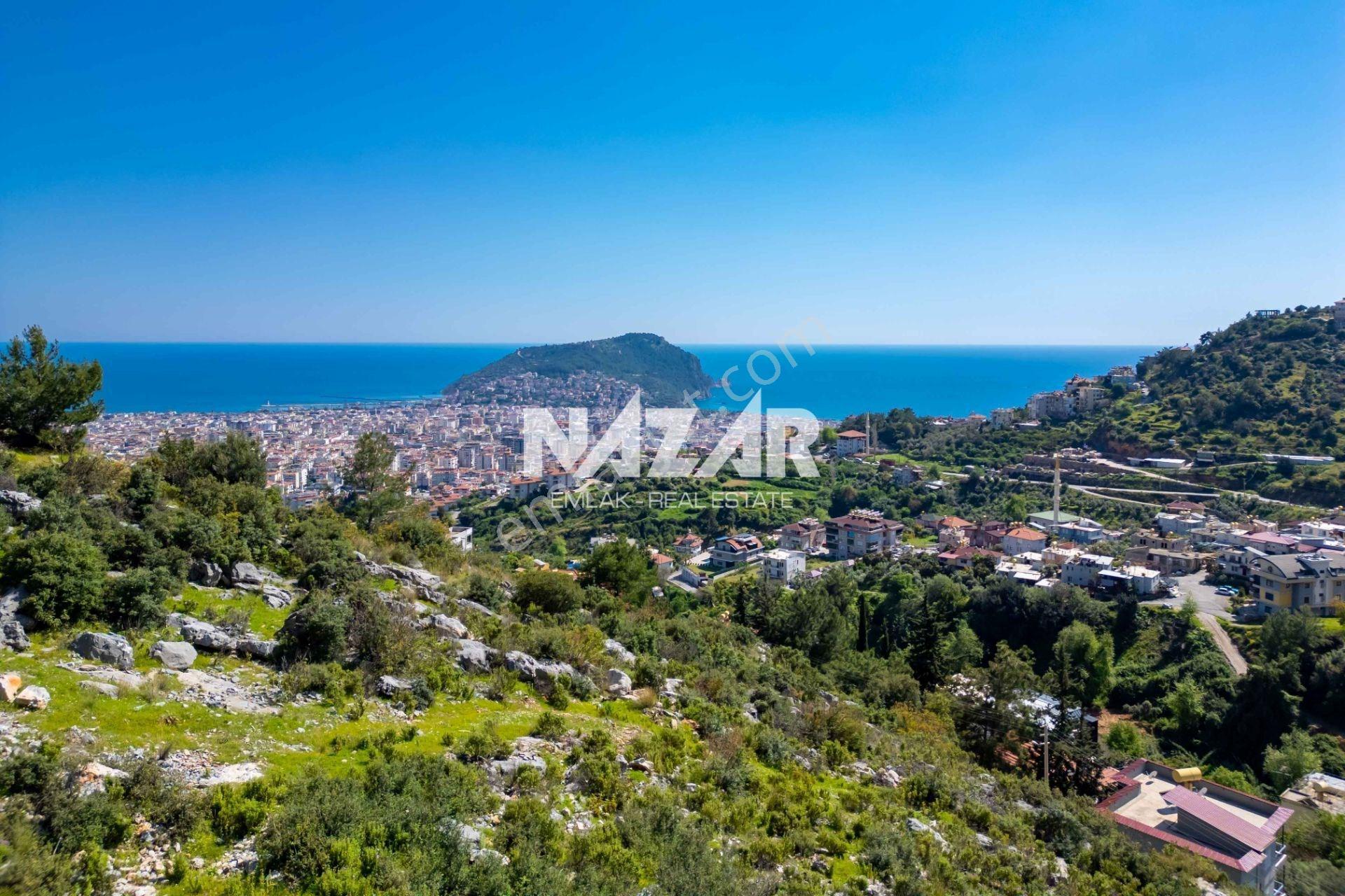 Alanya Tepe’de 1.441 M² Satılık Deniz Manzaralı İmarlı Arsa - Görsel 7