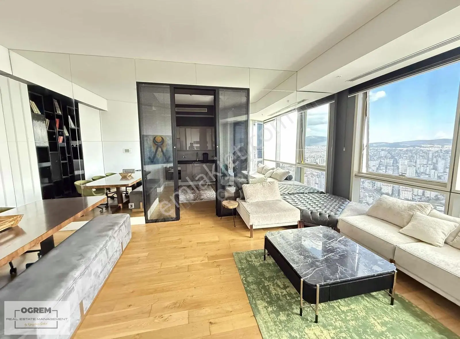 Ataşehir Metropol İstanbul / Kiralık Tam Eşyalı 1+1/ Geniş Salon - Görsel 2