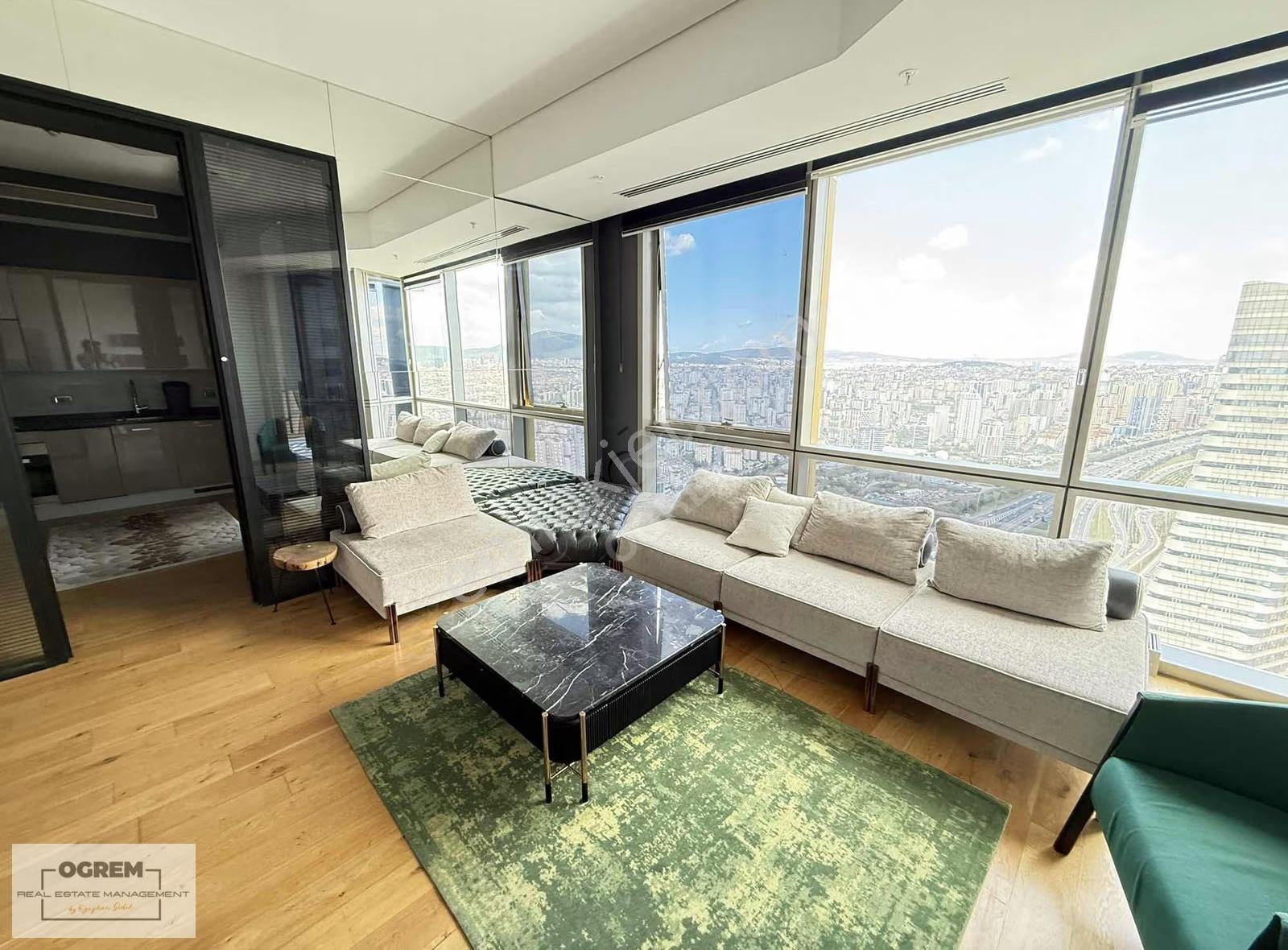 Ataşehir Metropol İstanbul / Kiralık Tam Eşyalı 1+1/ Geniş Salon - Görsel 3