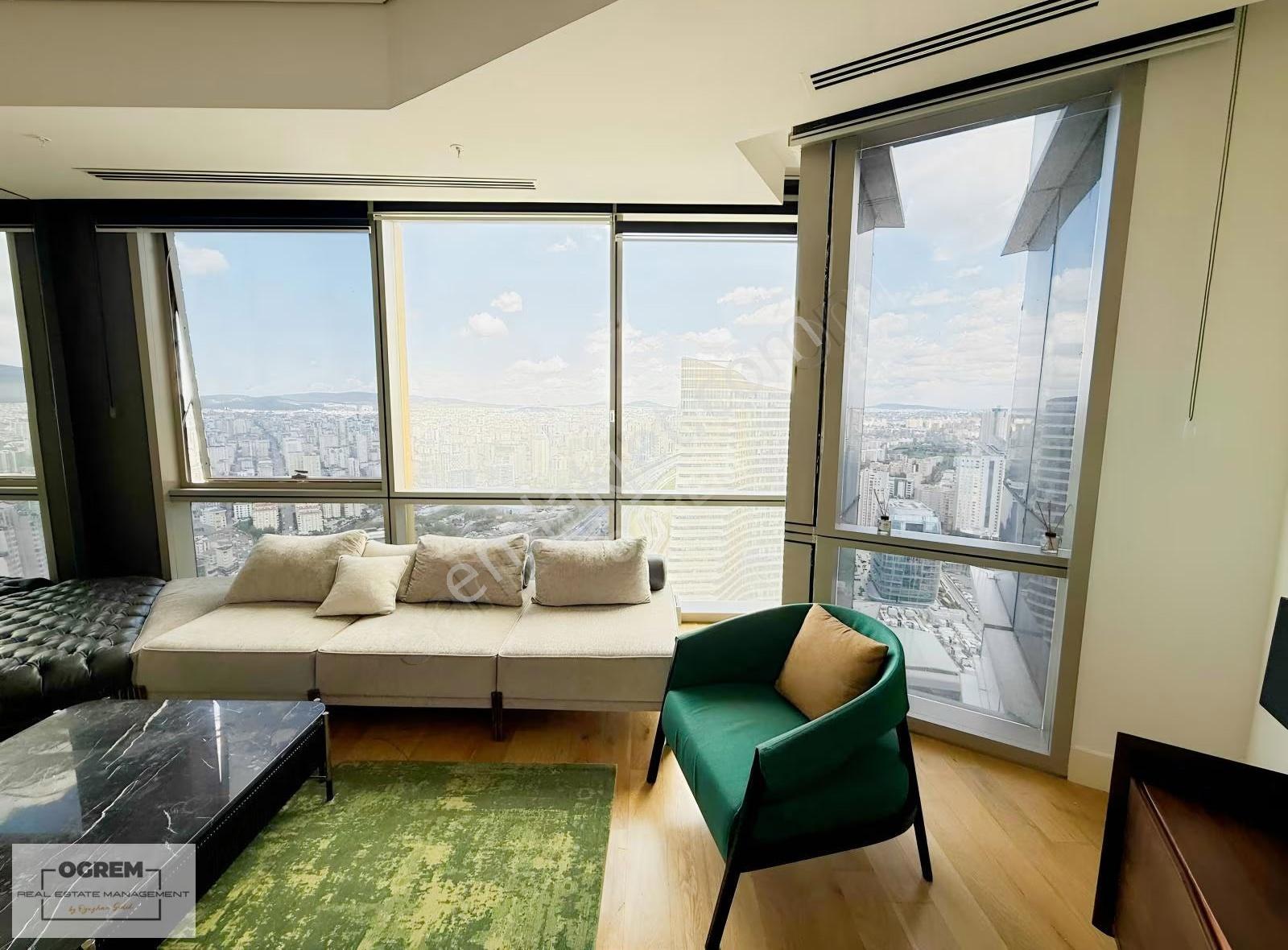 Ataşehir Metropol İstanbul / Kiralık Tam Eşyalı 1+1/ Geniş Salon - Görsel 15