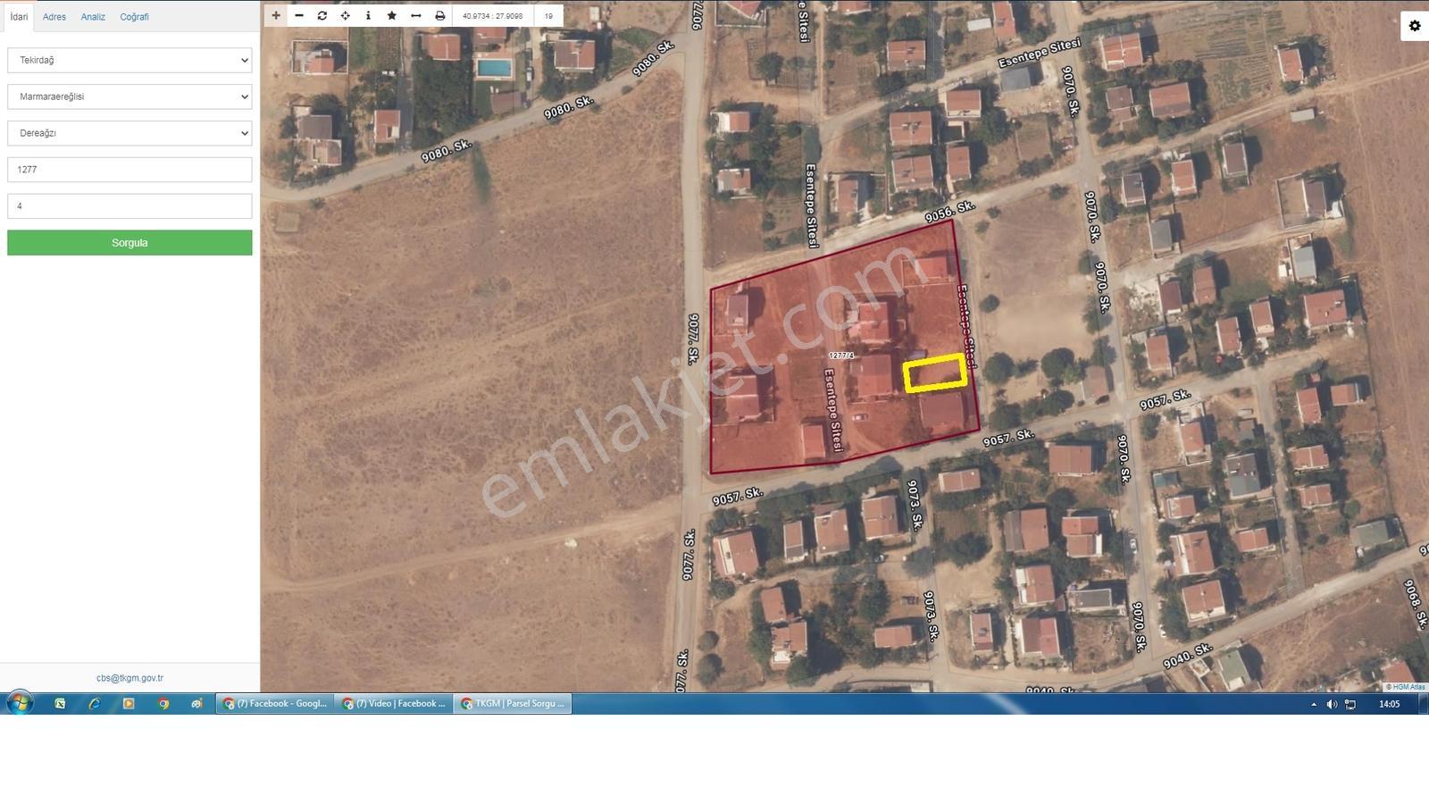 T.dağ Marmaraereğlisi 2,5 Kat İmarlı İfrazlı, 160 Metre Arsamız. - Görsel 2