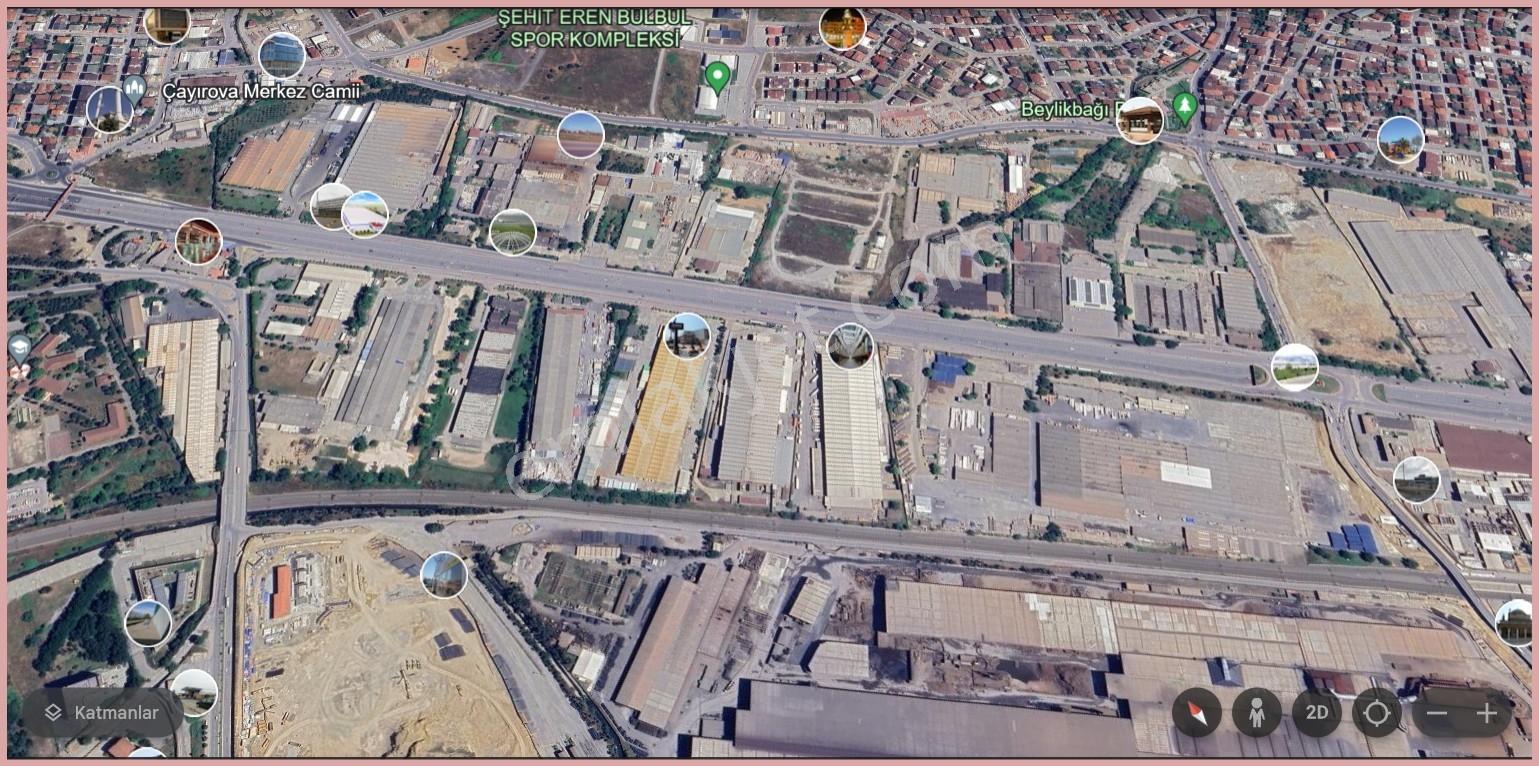 Gebze E-5 Cephe Satılık 50.000 M2 Ticari Arsa