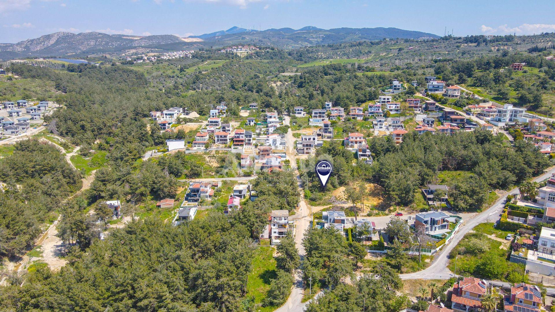 Kuşadasında Deniz Manzaralı Villa İmarlı 282 M² Prestijli Arsa - Görsel 9