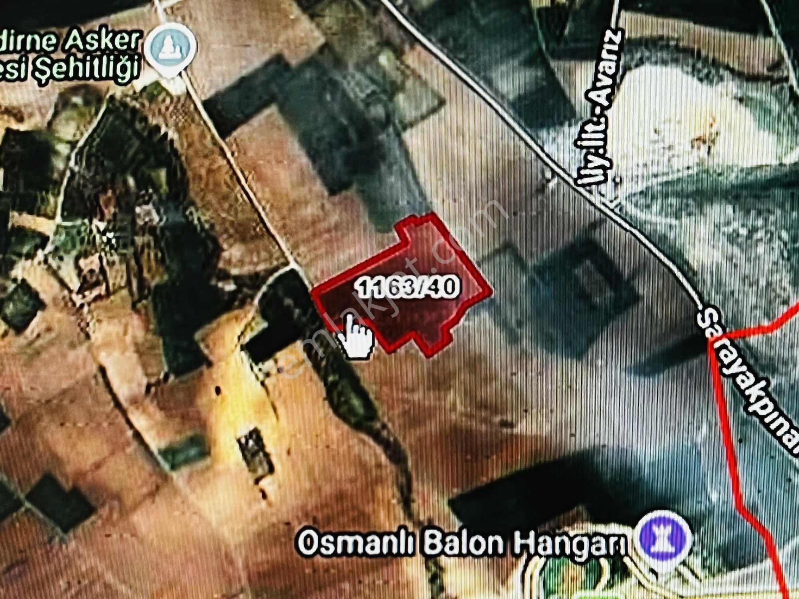 Edirne Merkez Yeni İmarette Satılık 34858m² Çiftlik Olacak Tarla - Görsel 3
