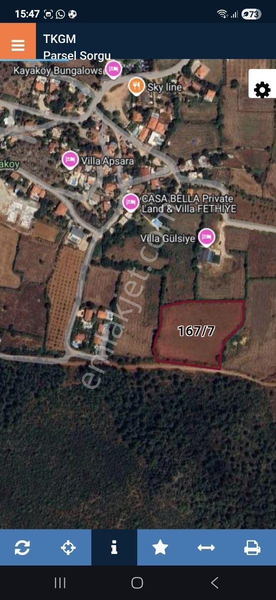 Fethiye Kayaköy Mah.ilkon'dan Satılık Çiftlik Arazisi
