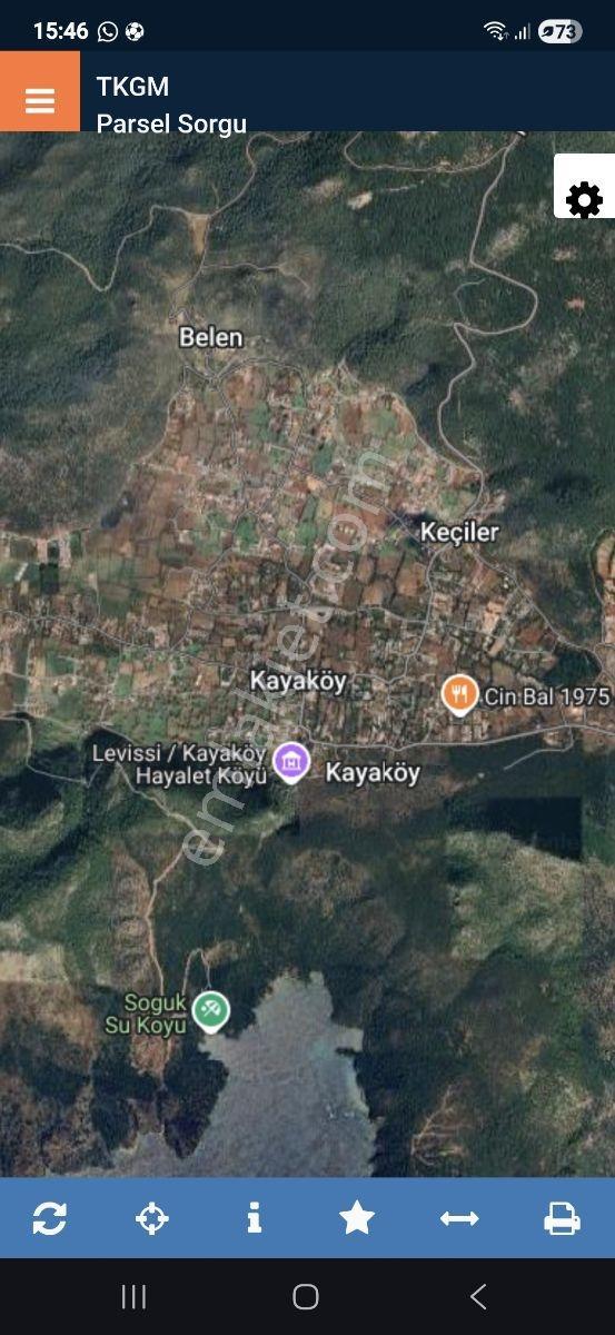 Fethiye Kayaköy Mah.ilkon'dan Satılık Çiftlik Arazisi - Görsel 2