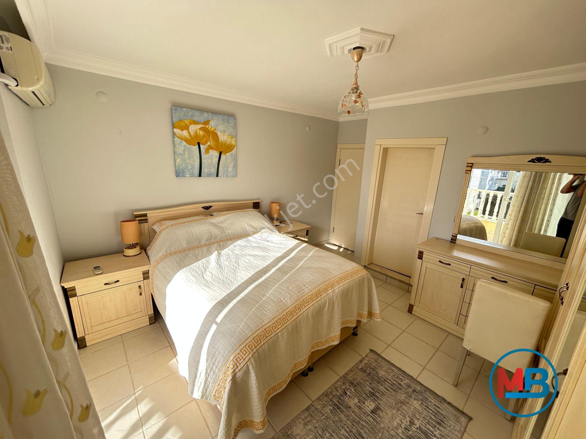 Didim Denize Yakın Havuzlu Site İçinde 3+1 Eşyalı Dubleks Satılık Daire - Görsel 21