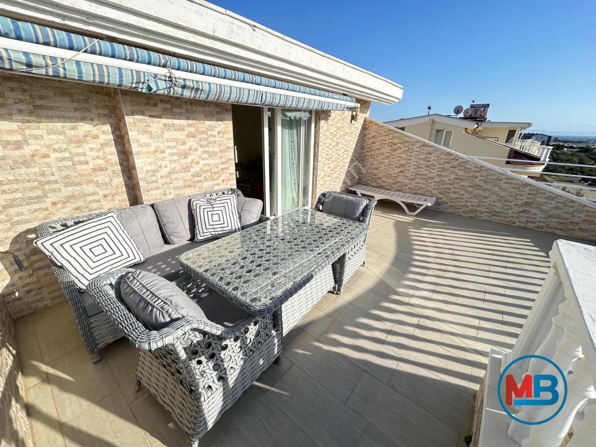 Didim Denize Yakın Havuzlu Site İçinde 3+1 Eşyalı Dubleks Satılık Daire - Görsel 25