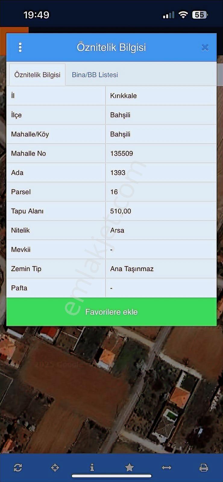 Bahşılı Aqua Park Bölgesi Cadde Cepheli 510 M2 Arsa - Görsel 12