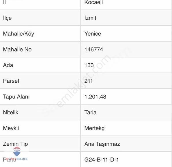 Akmeşe Yenice'de 1.200 M2 Yatırımlık Tarla - Görsel 6