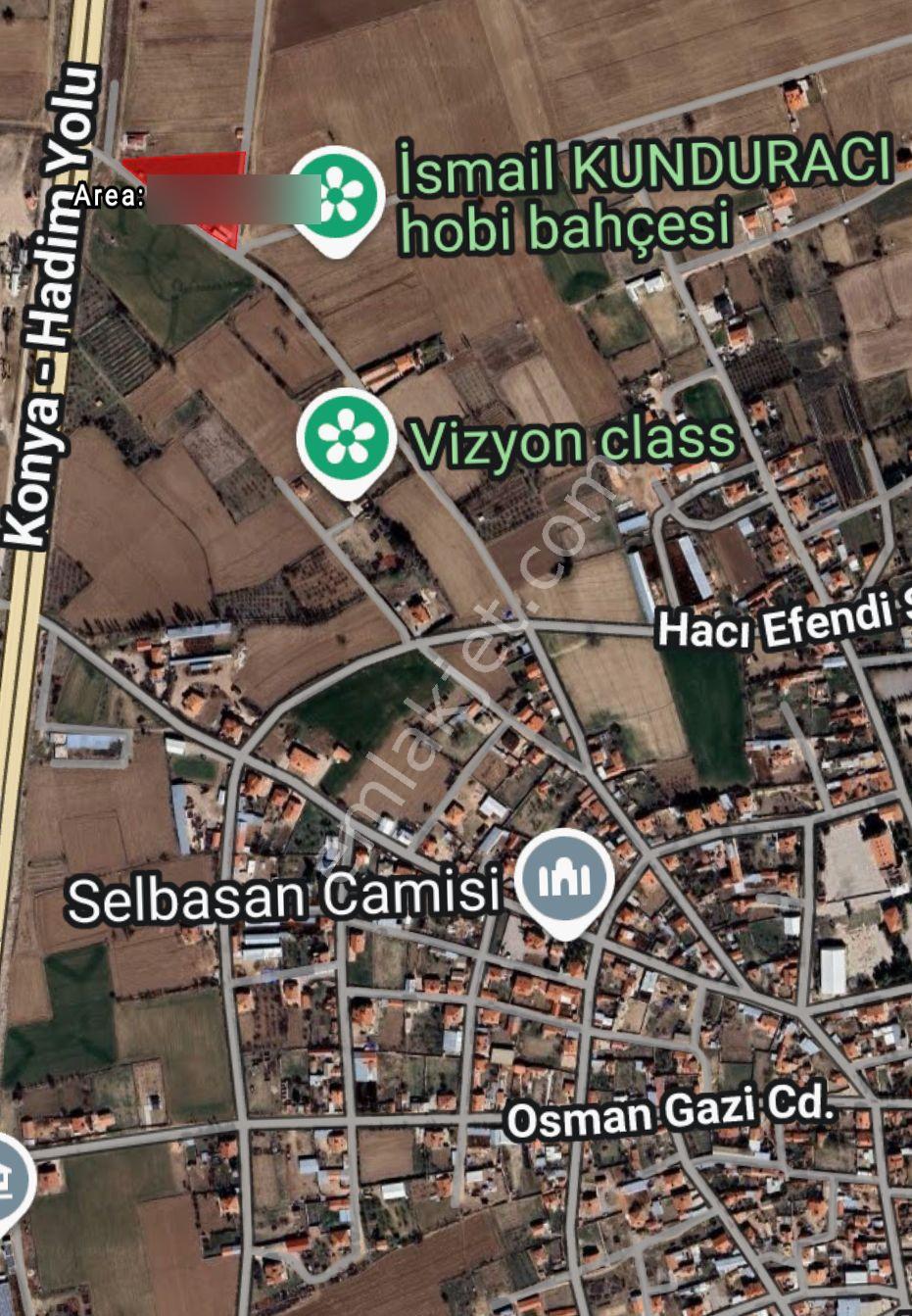 Bozkır Hadim Yolu Yanı Çumra Alibeyhüyüğü'nde Muhteşem Arazi - Görsel 8