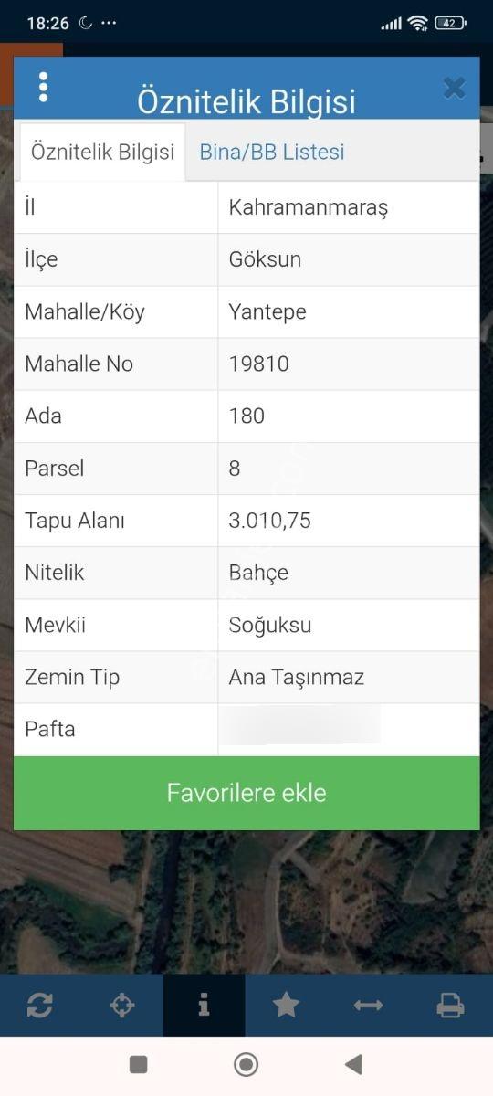 Göksun'da Satılık Parseller - Görsel 3