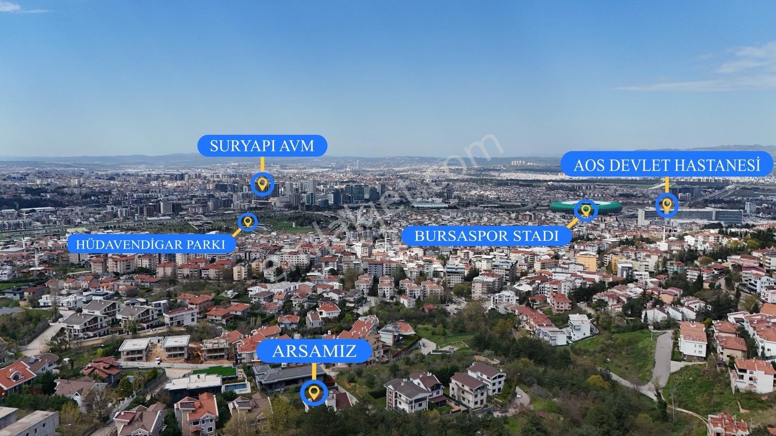 Bursa Doburcada 2 Parsel Üzerinde, 7+1 Villa Ve 750 M² Arsa - Görsel 25